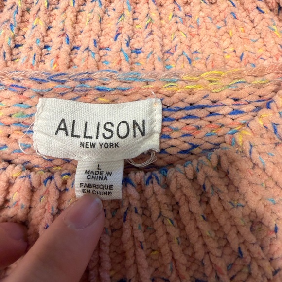 Multicolor Knit Women's Sweater - Picture 2 of 3